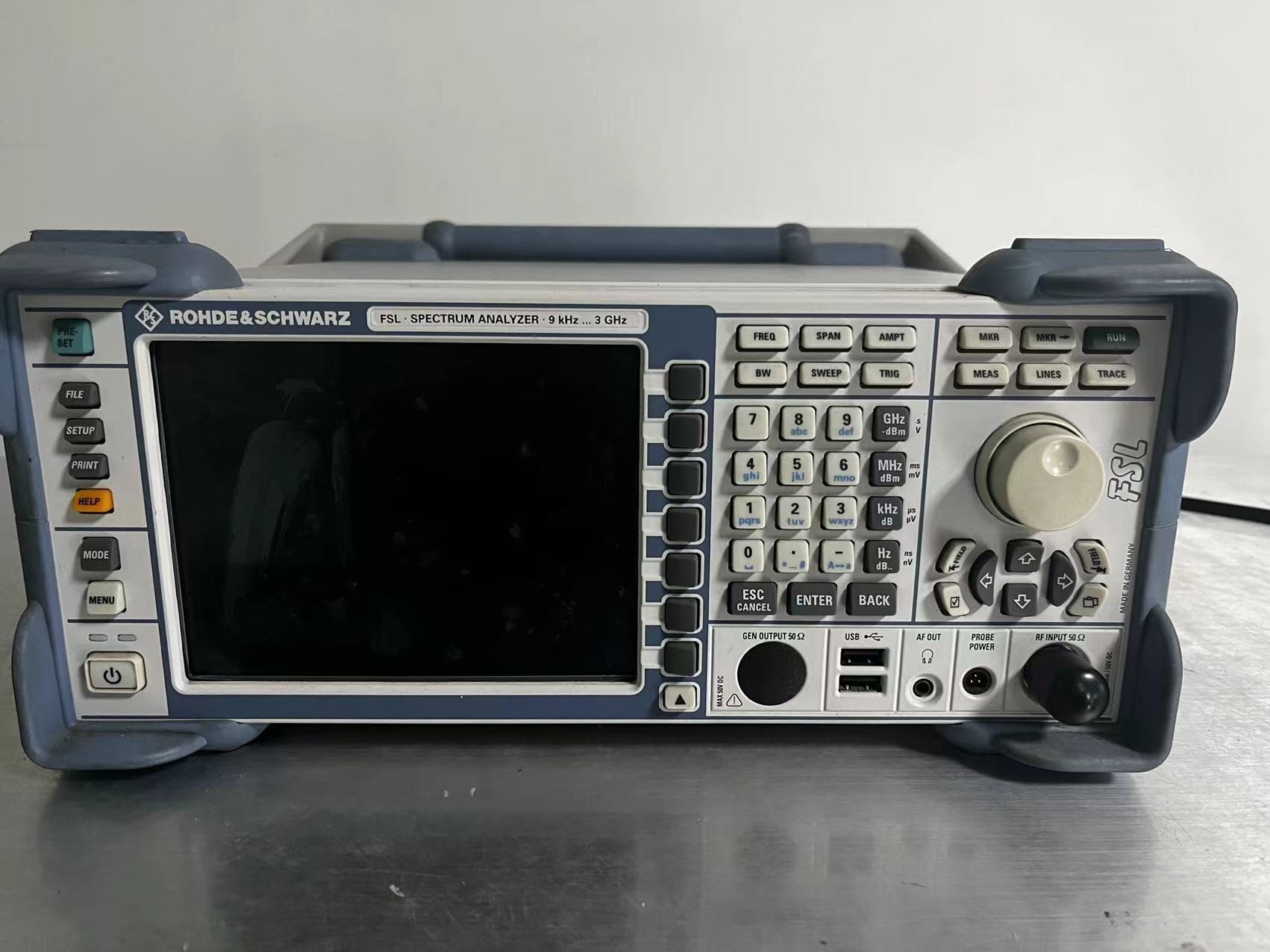Rohde And Schwarz FSL3 Compact Spectrum Analyzer Lightweight 9kHz-3 GHz