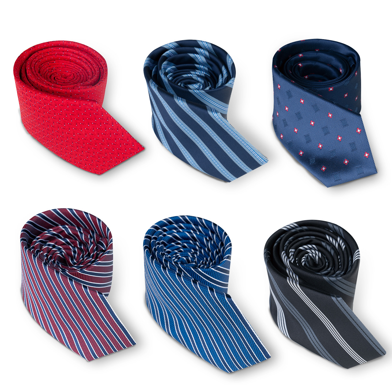 Formal Style Italian Silk Polyester Necktie Fabric for Men's Spring Winter Autumn Ties