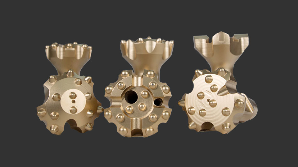 DTH Russian Standard Bits down the hole drilling dth hammers and button bits for granite