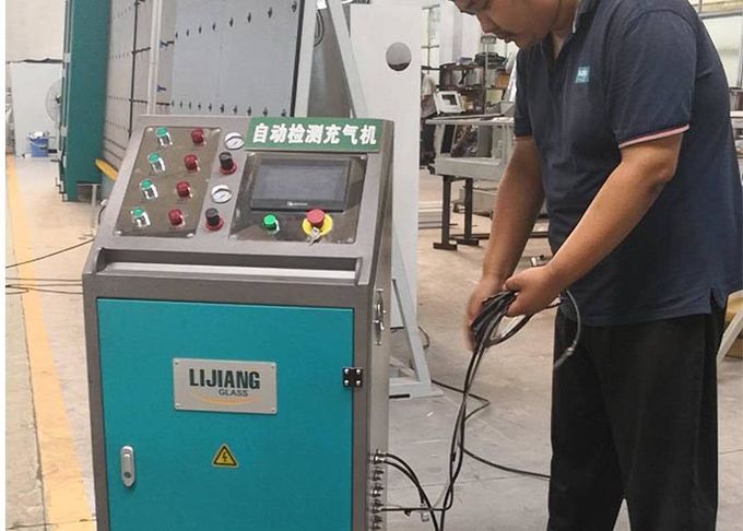 Energy Saving Argon Gas Filling Machine 0.1 Kilowatt Automatic Protection Device