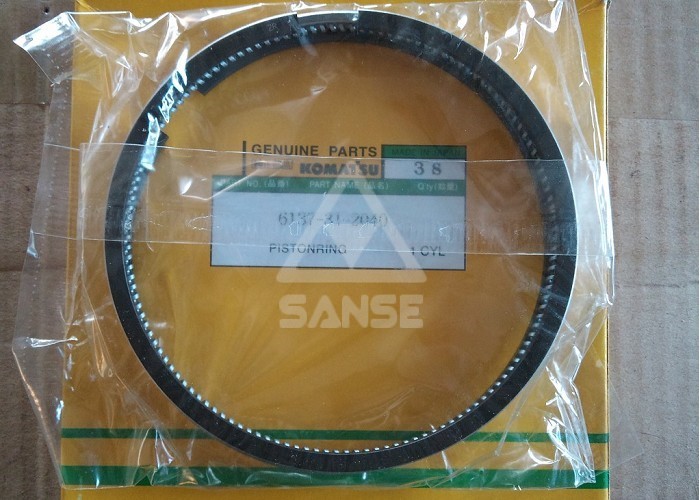 Performance Piston Rings 6D105 / 6D125 Excavator Engine Accessories 6130-31-2201 6150-31-2030