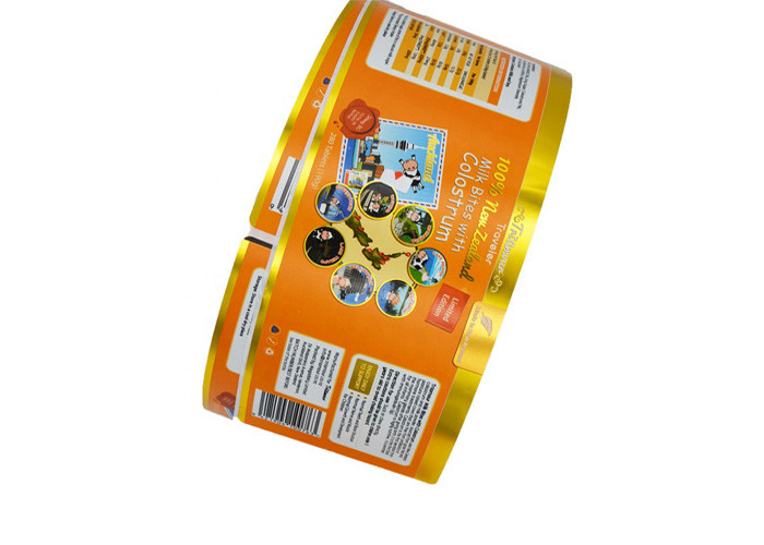 Soft Custom Gold Foil Stickers , Personalised Adhesive Stickers Not Falling / Rebound