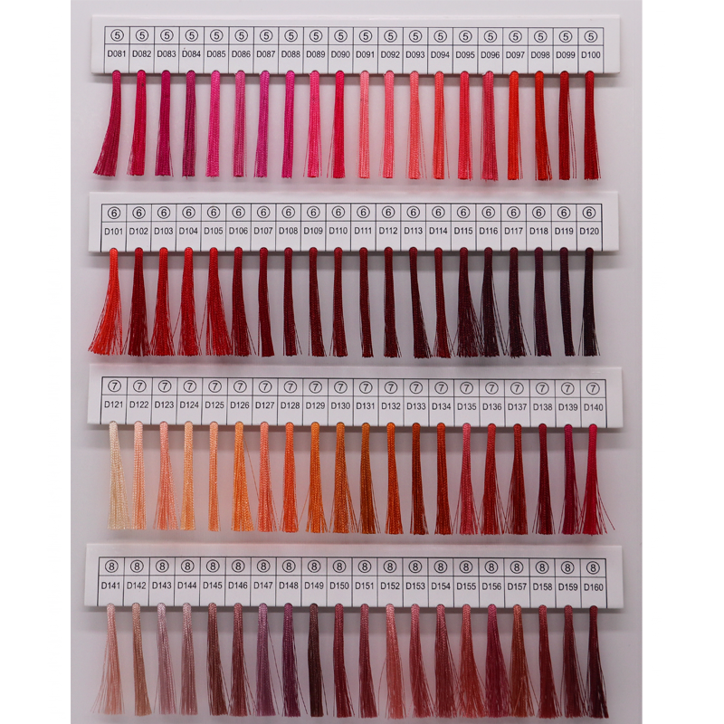 120g Net Weight 120D/2 High Strength Color Fastness Polyester Embroidery Thread for Spot