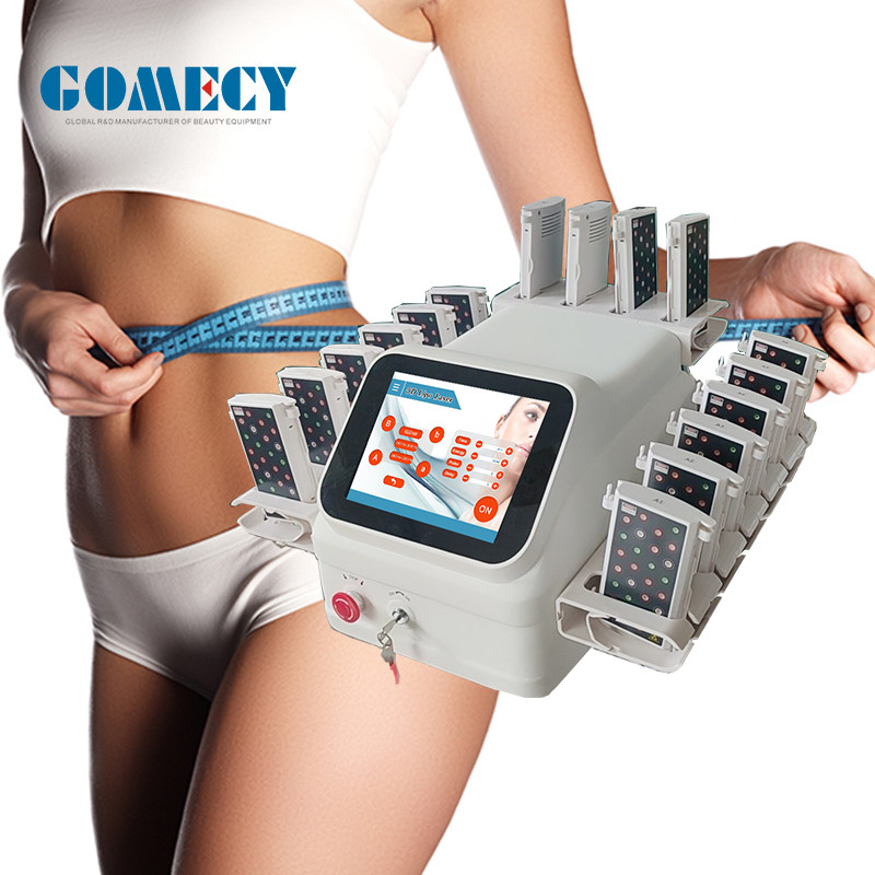 OEM ODM Lipo Laser Slimming Machine With Continues / Time Setting Operation
