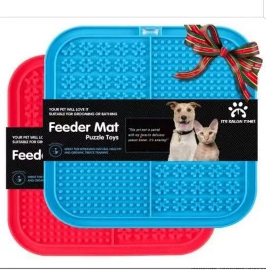 Silicone Cat Dog Licking Pad Anti Choking Pet Slow Food Bowl