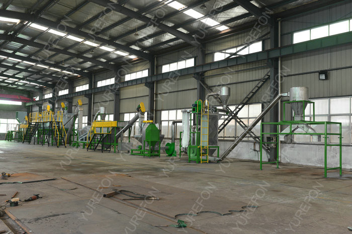 SUS 304 PET Plastic Washing Recycling Machine , Plastic Recycling Crusher With SKD 11 Knife