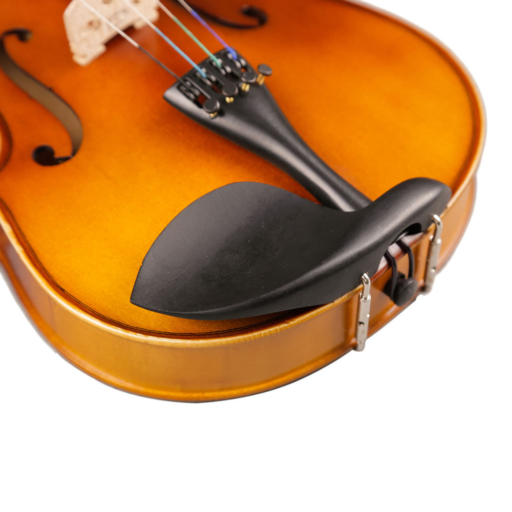 Hot Sale 4/4-1/8 Size Plywood Body with Very Nice Flamed Veneer on Top Student Violin
