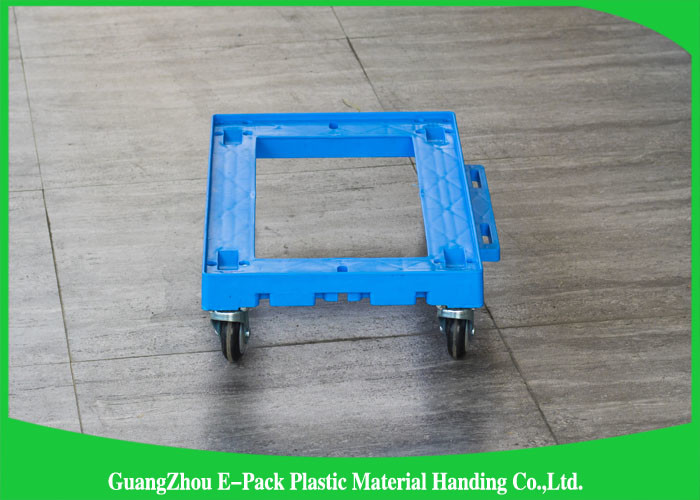 Customized Pallet Plastic Moving Dolly100 - 150KG Capacity 612 * 412 * 145mm