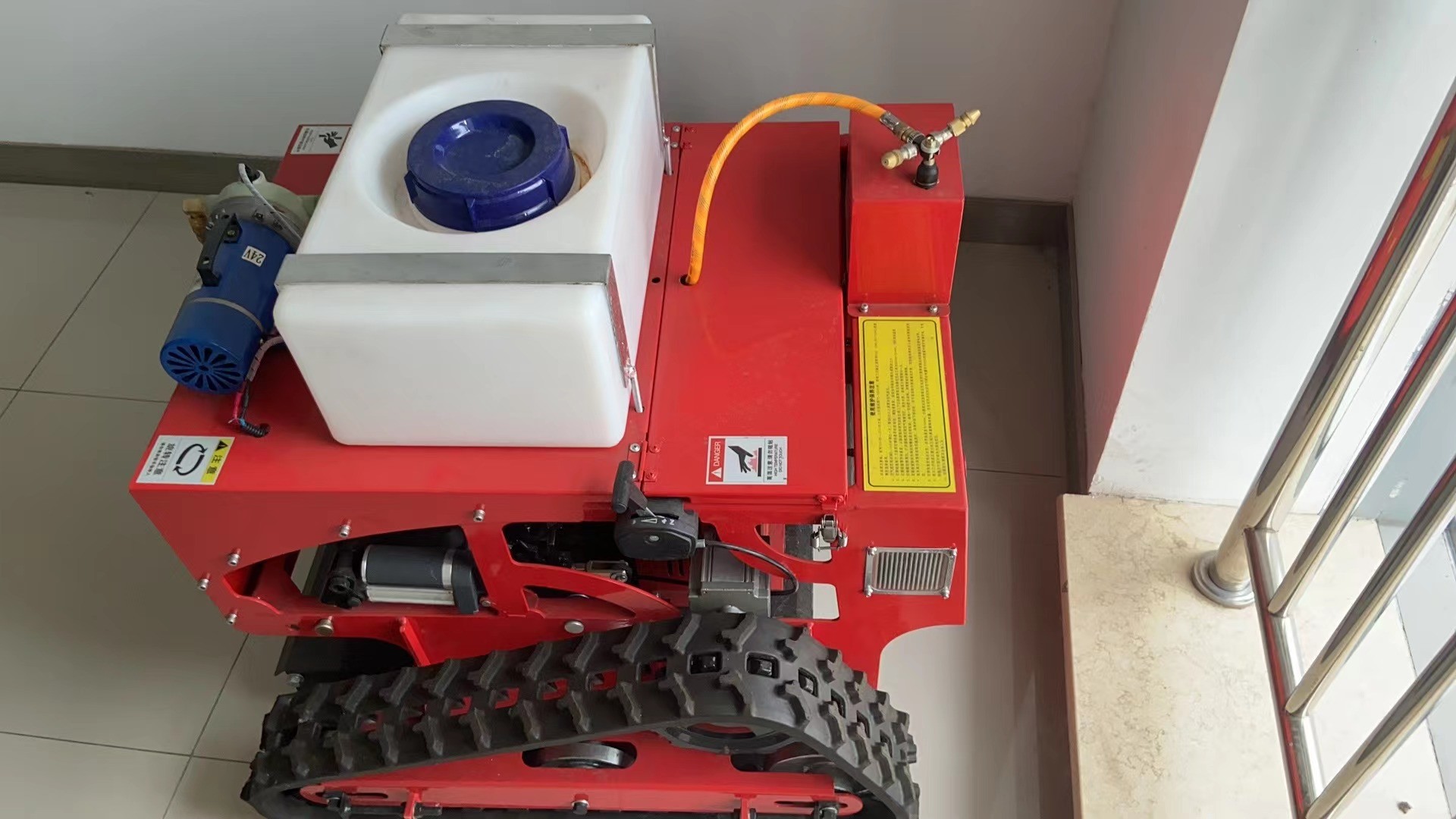 Wireless Remote Control For Tracked Lawn Mowers