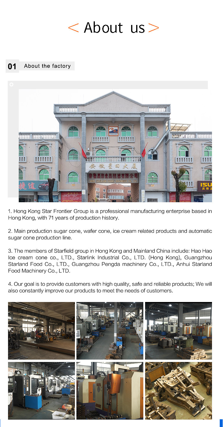Full Automatic Multifunctional Food Machine Cast Iron Baking Template