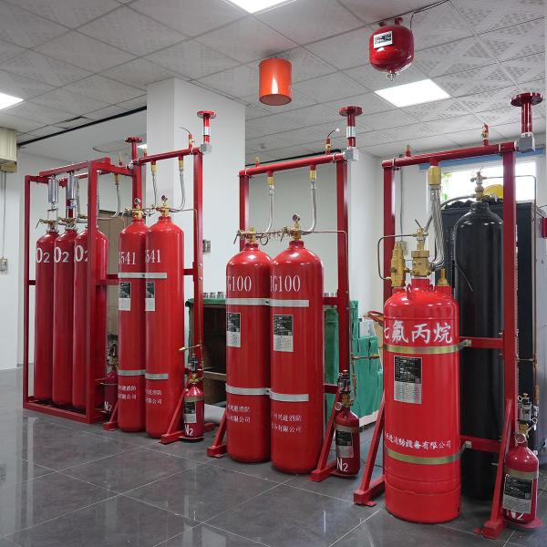 Buy cheap Red FM200 Cabinet System Customized Fire Protection Level A Class product