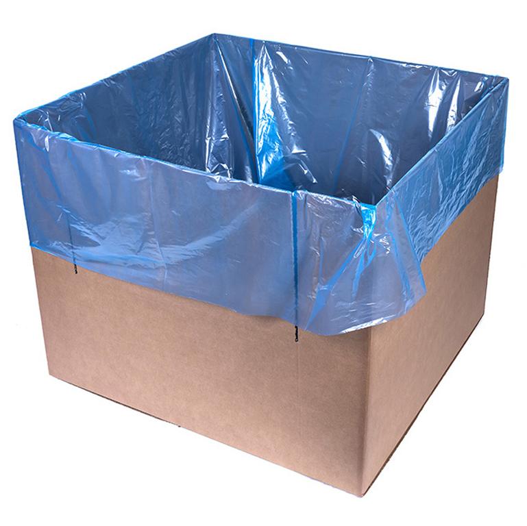 HDPE/LDPE/LLDPE Plastic Cardboard Box Plastic Can Liner For Food Clear And Durable