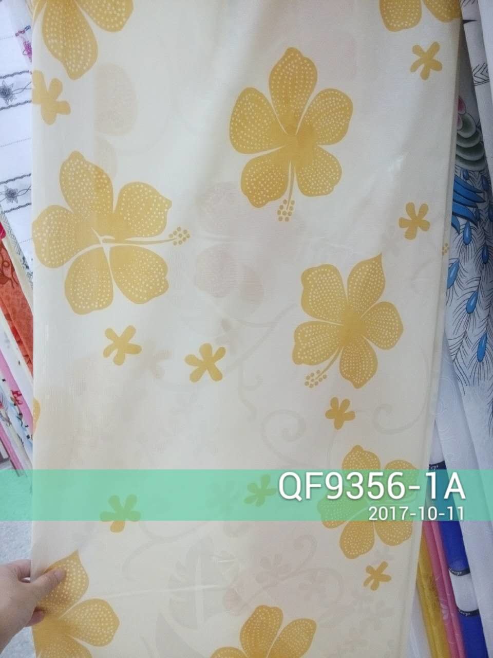 100% Polyester 210cm Width Woven Polyester Fabric Anti Mite For Mattress