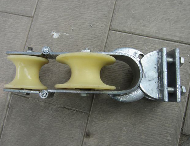 Nylon Wheel Wire Stringing Blocks For Transmission Line Stringing Tools