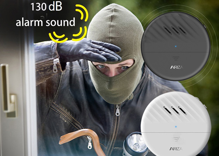130db Wireless Vibration Security Alarm 34g No Wiring Needed