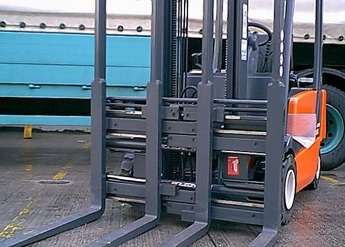 Clamp Forklift Double Pallet Handler Attachment 915x80x45mm Fork