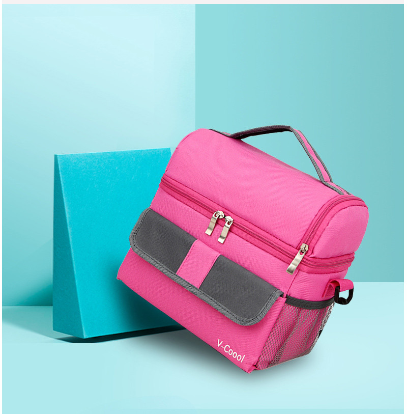 Reusable Insulated BPA free L15*D23cm Picnic Cool Bag