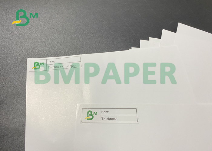 610 * 860mm CIS Offset White Paper For Cosmetic Box Sheet Package 