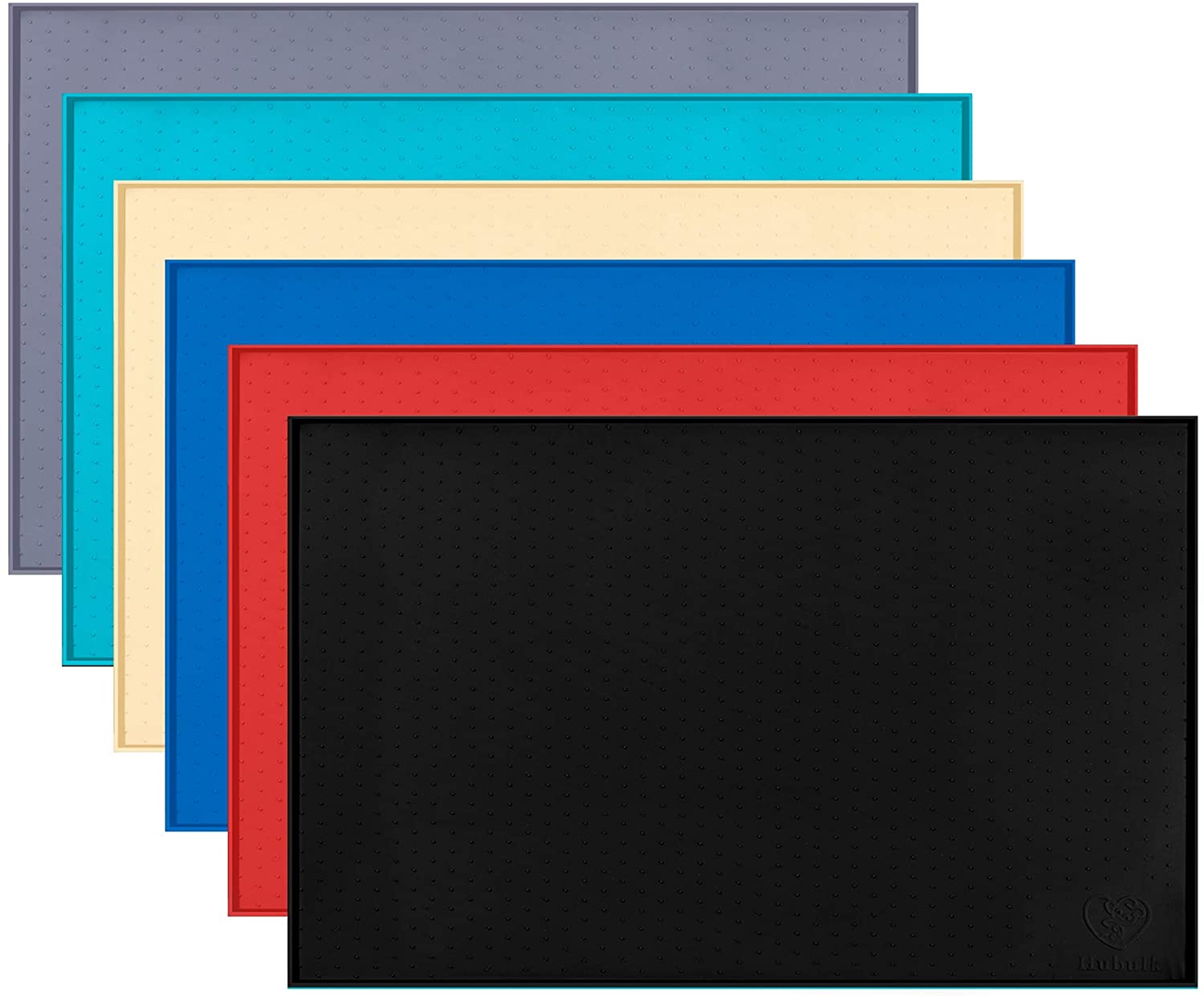 Non Slip 40cm Waterproof Pet Mat BPA Free 100% Silicone