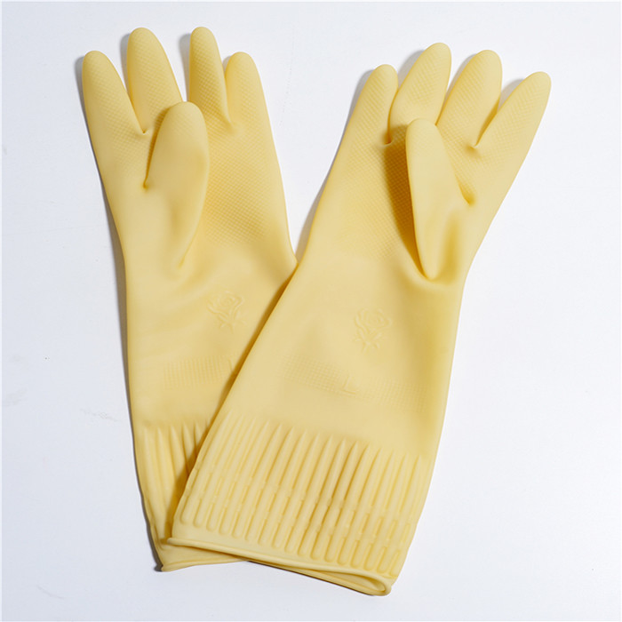 Long Sleeve Commercial Laundry Gloves Durable High Strength Tear Resistant