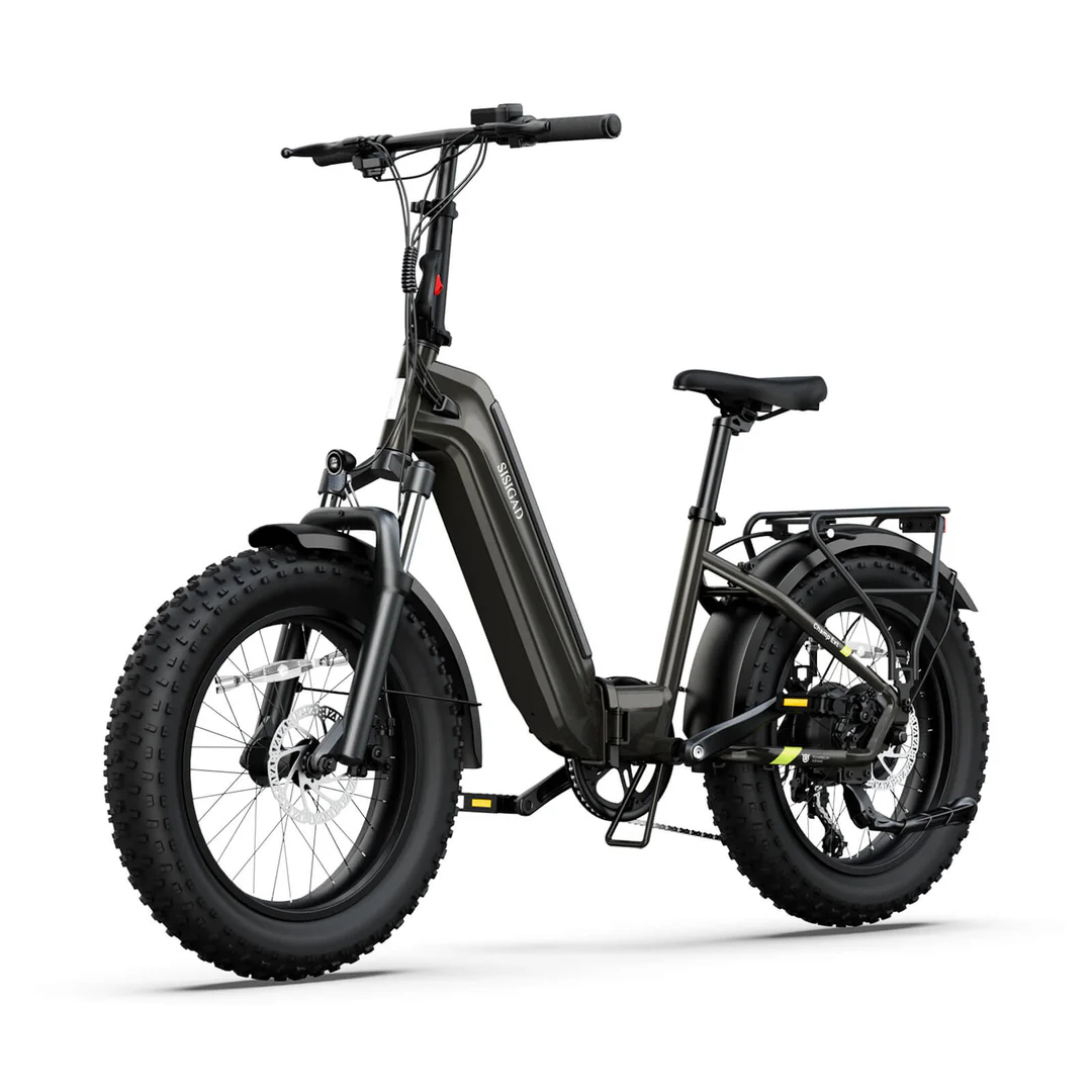 Folding Electric Bicycle F008 500W Brushless Motor 48V Removable Lithium Battery Bike