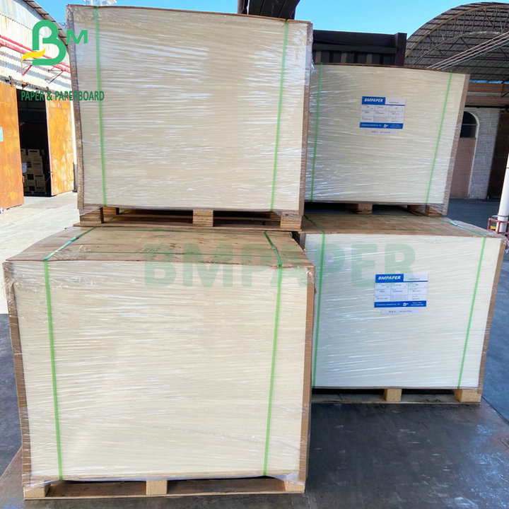 High Strength 270gsm 325gsm White Cardstock C1S Food Board Sheet 