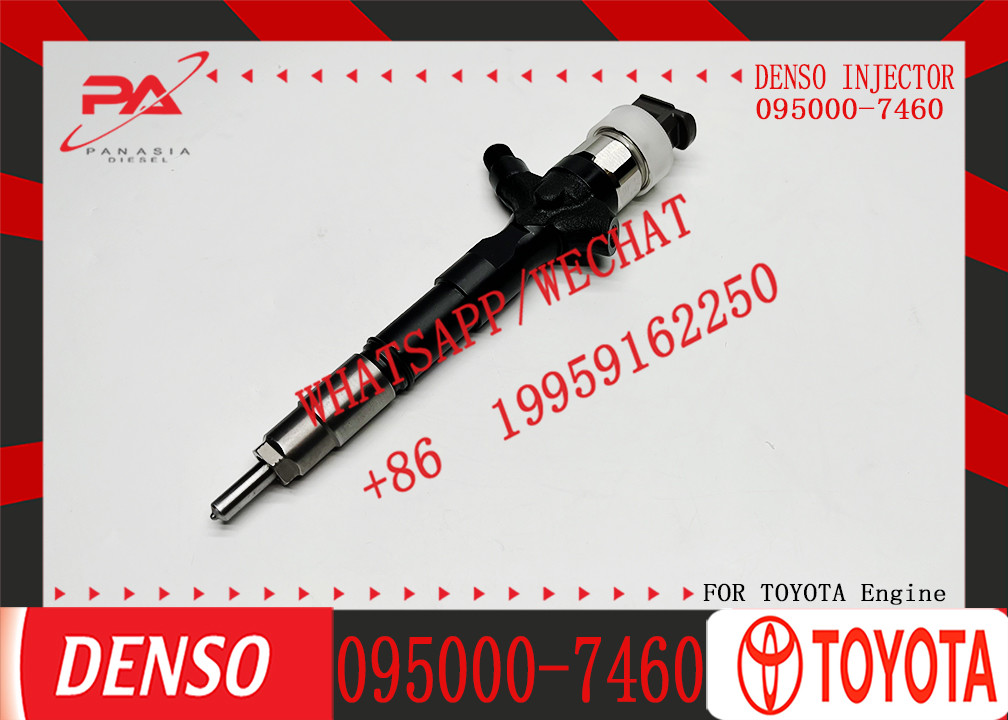 New Diesel Common Rail Fuel Injector 095000-7460 23670-30260 with Spray Valves for Toyota Vehicles