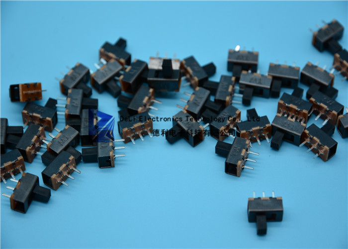SMD Mini 3 Position Push Button On Off Switch Slide Electrical 50000 Cycles
