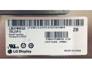 LM270WQ3-SLA1 LG Display 27.0" 2560(RGB)×1440 350 cd/m² INDUSTRIAL LCD DISPLAY