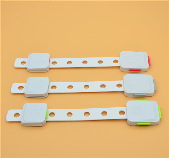 Diamond Seal Shape Child Safety Lever Door Locks Strong Adhesive Paste On Any Surface