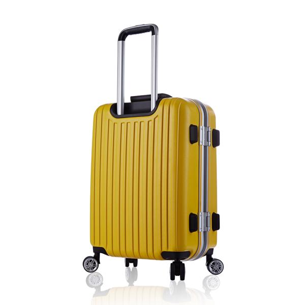 Anti-theft Business Carry on Suitcase with High Capacity and No Zipper Closure