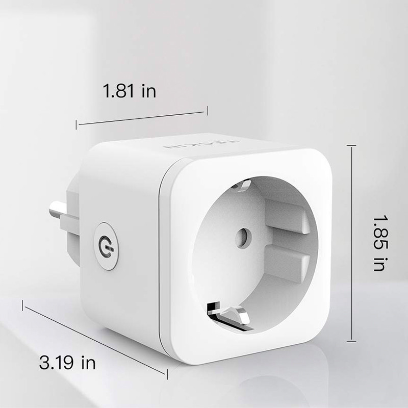 Wireless WiFi Smart Socket Alexa Google Home Energy Monitoring Smart Plug EU Tuya APP Smart Home