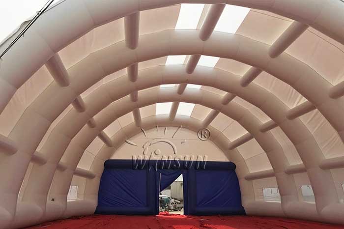 Tennis Court Inflatable Event Tent For Outdoor Activities 37x18x9.5m