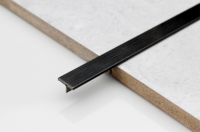 Customized Vibration Decorative Stainless Steel Tile Trim 8mm 2.7m length