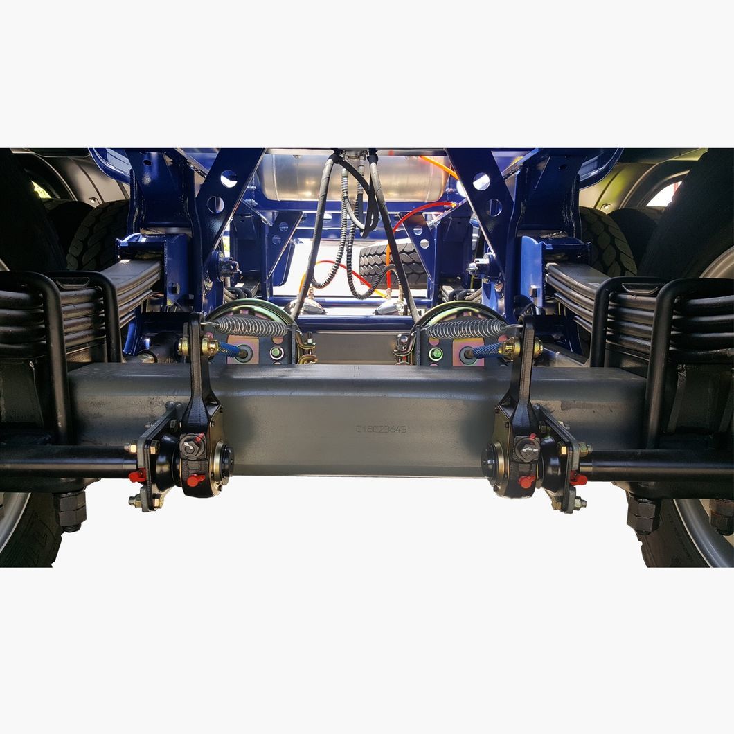 20FT Heavy Duty Skeleton Semi Truck Trailers for ISO Heavy Container Transit
