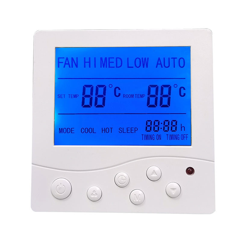 Smart Electronic Digital Room Thermostat IP21 Air Conditioning NTC Probe Sensor