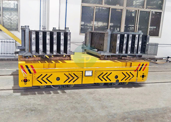 Steel Beam Transport Railway Transfer Carts Industrial Electric Platform