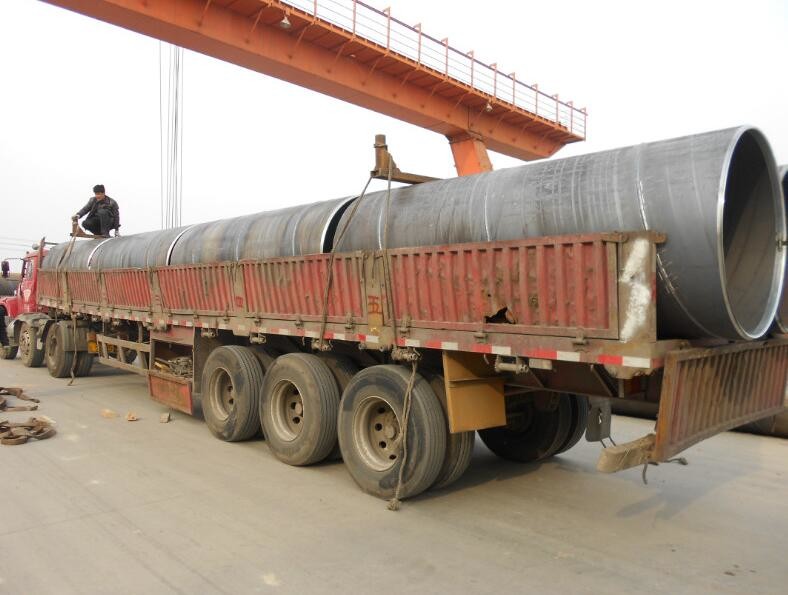 API 5L SSAW Spiral Welded Steel Pipe For Natural Gas And Oil Pipeline