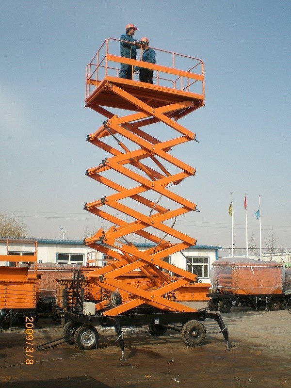 Single Mast Lift Platform, Single Mast Lift Table, Self-propelled Single Mast Lifts