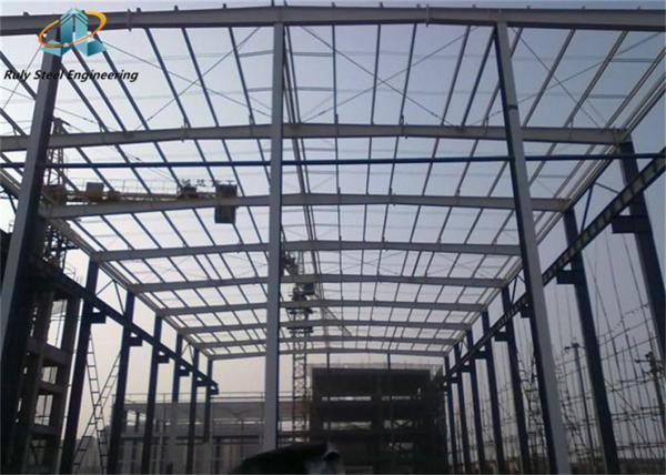 Steel Sheds Prefabricated Steel Building Prefab Fireproof Metallic Structure