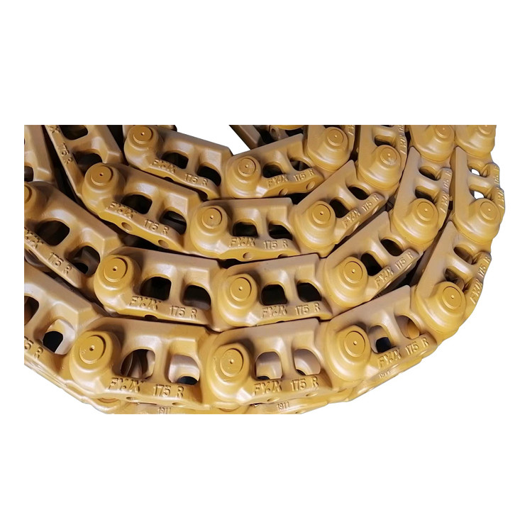 40SiMnTi PC100-5 Undercarriage Track Link For Excavator Yellow