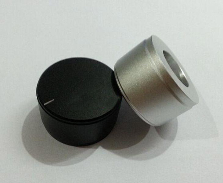 Guitar AMP Volume Knob  D15mm H10mm White Set Pointer knobs FR Guitar Amp Effect Pedal Cabinet