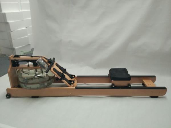 Wooden Rower Fitness New Noiseless Water Resistance Wood Rowing Machine Fitness