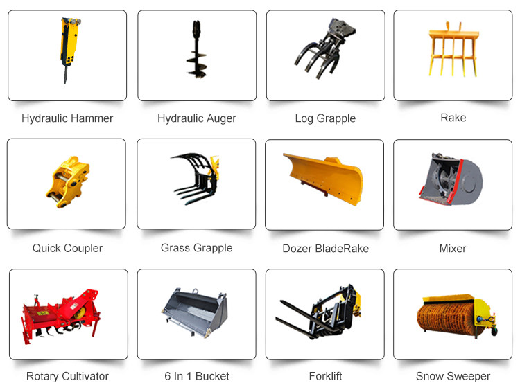 0.3m3 Bucket Excavator Backhoe Loader Equipment High Power