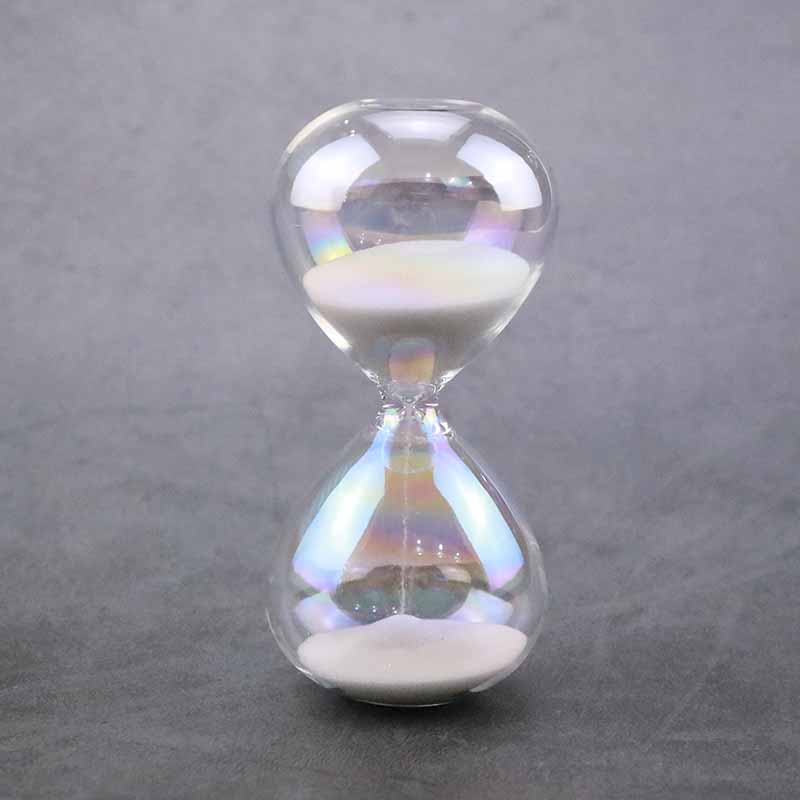 Colored Liquid Sand Timer Hourglass 1-5 Minutes With Bubble Timer