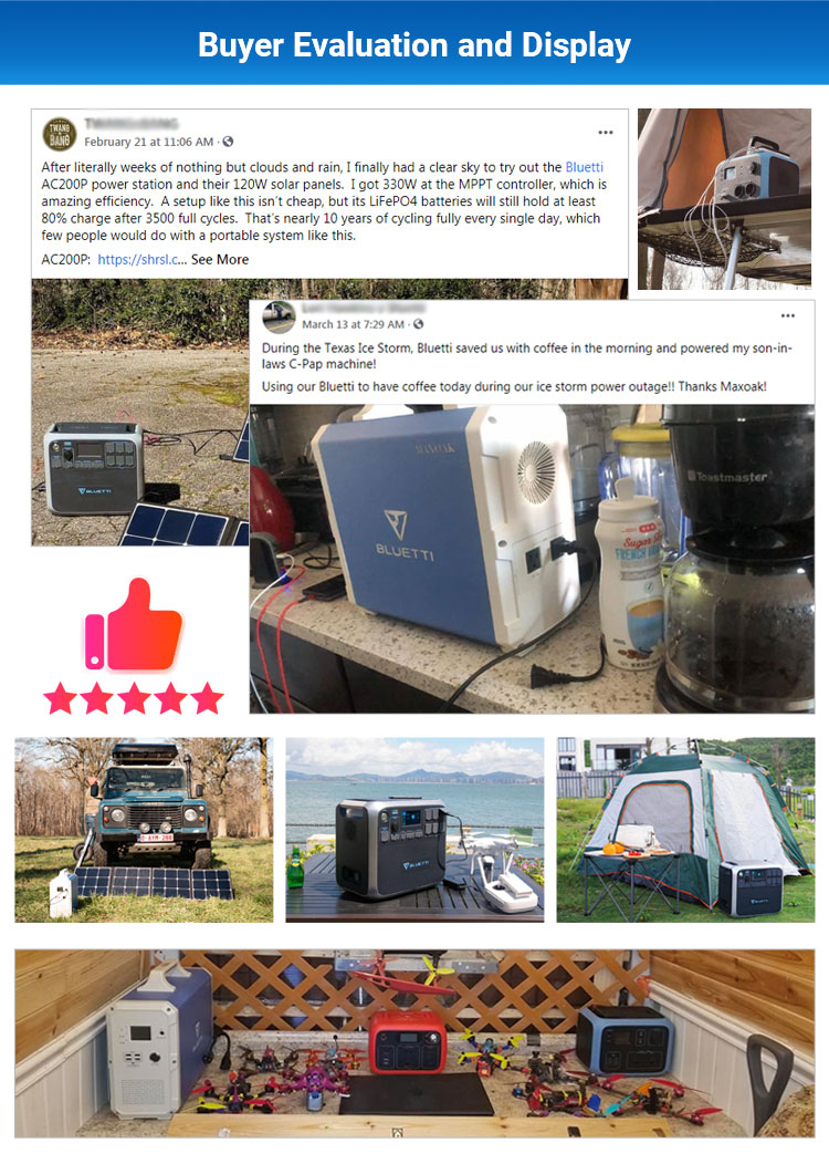 500Wh Power Supply 500 W Potable Power Station