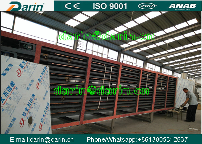 Stainless Steel Snack Extruder Production Line for Cereal / Corn Flakes