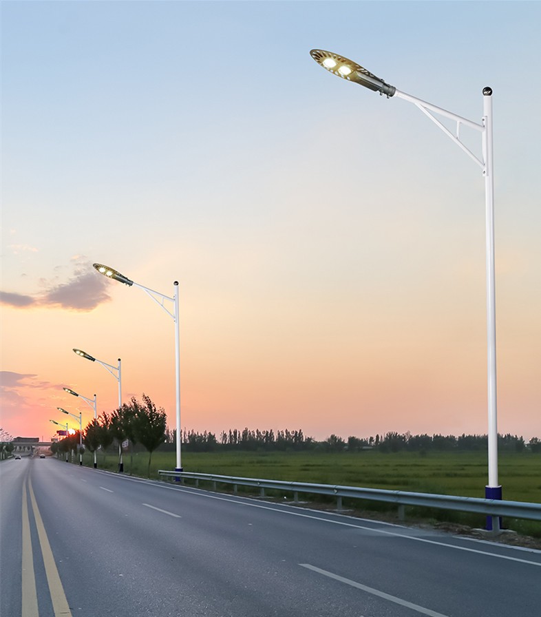 Black 150w Waterproof Led Street Lights Smd Type Garden Lighting Long Life