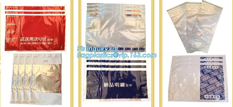 packing list envelope for AWB, packing list envelope mailing bag for express, Packing List Enclosed Envelopes, bagease