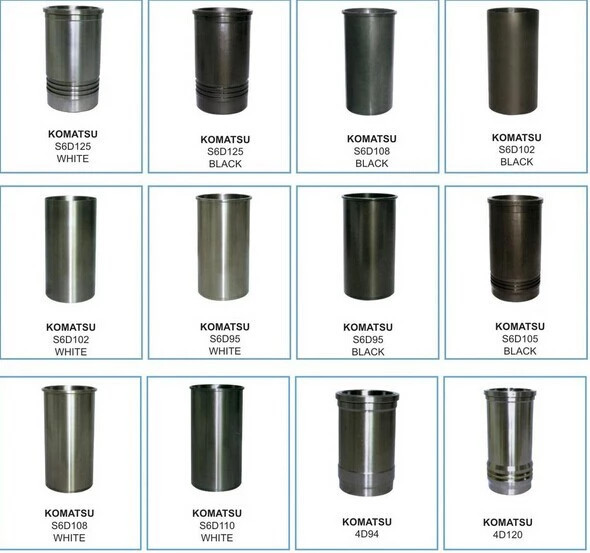 STD Size Polished Cylinder Liner EF700 EF750 F17D Liner Kits Piston Ring 11467-1091